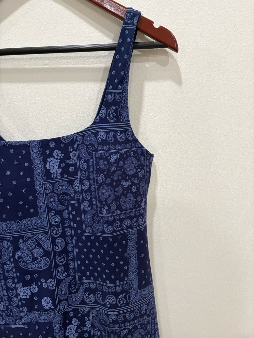 Aerie Bandana Print Active Tank Dress - L - Picture 2 of 8